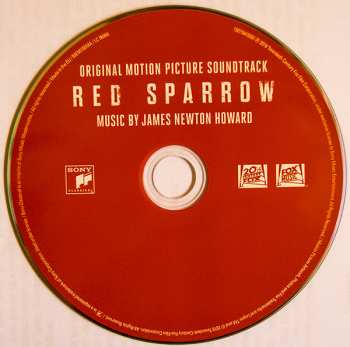 CD James Newton Howard: Red Sparrow (Original Motion Picture Soundtrack)