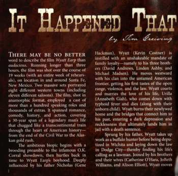 3CD James Newton Howard: Wyatt Earp (Music From The Motion Picture) LTD