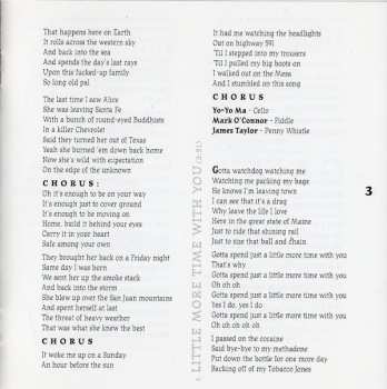 CD James Taylor: Hourglass