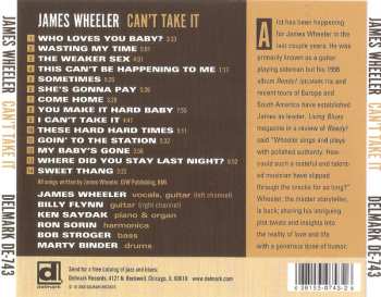 CD James Wheeler: Can't Take It