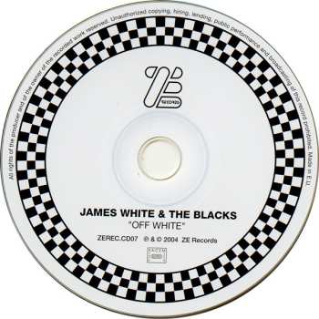 CD James White & The Blacks: Off White DIGI