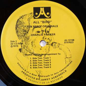 LP Jamey Aebersold: All "Bird"