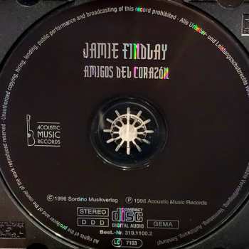 CD Jamie Findlay: Amigos Del Corazòn