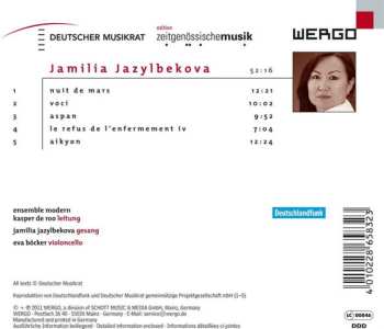 CD Jamilia Jazylbekova: Nuit De Mars / Voci / Aspan / Le Refus De L'Enfermement IV / Aikyon