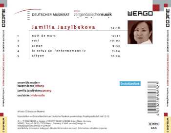 CD Jamilia Jazylbekova: Nuit De Mars / Voci / Aspan / Le Refus De L'Enfermement IV / Aikyon