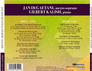 2CD Gilbert Kalish: Jan DeGaetani and Gilbert Kalish in Concert