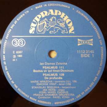 LP Prague Chamber Orchestra: Magnificat - Psalmi N°110/111/129
