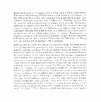 2CD Jan Dismas Zelenka: Trio Sonatas