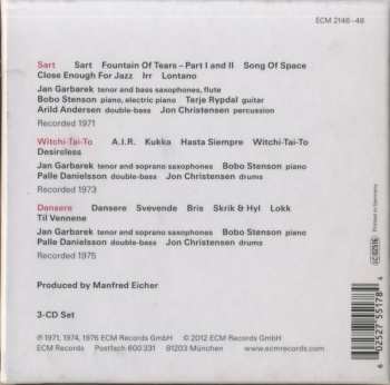 3CD/Box Set Jan Garbarek: Dansere