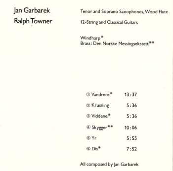CD Jan Garbarek: Dis