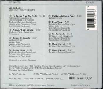 CD Jan Garbarek: Legend Of The Seven Dreams