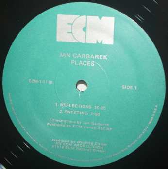 LP Jan Garbarek: Places