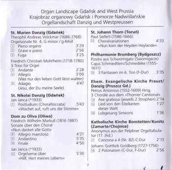 CD Jan Janca: Orgellandschaft: Danzig & Westpreussen / Organ Landscape: Gdańsk and West Prussia