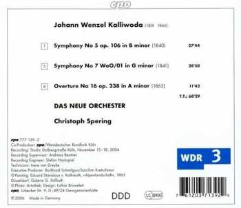 CD Jan Kalivoda: Symphonies 5 & 7