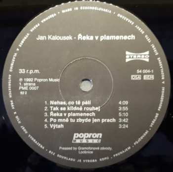 LP Jan Kalousek: Řeka V Plamenech