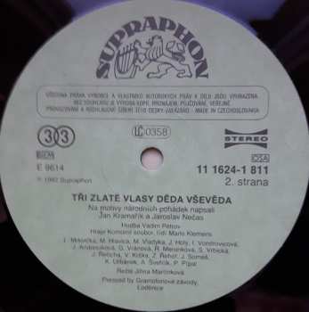LP Jan Kramařík: Čert a Káča, Tři zlaté vlasy děda Vševěda