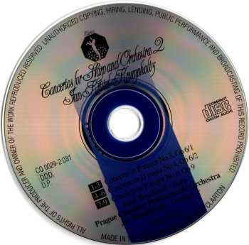 CD Jiří Bělohlávek: Concertos for Harp and Orchestra 2 (No 3, 4, 6)