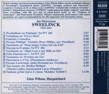 CD Jan Pieterszoon Sweelinck: Music For Harpsicord - Fantasia Cromatica - Echo Fantasia