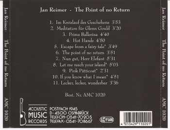 CD Jan Reimer: The Point Of No Return