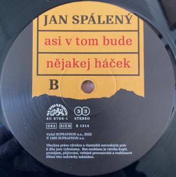 LP Jan Spálený: Asi V Tom Bude Nějakej Háček