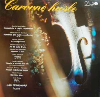Album Jan Stanovský: Čarovné Husle