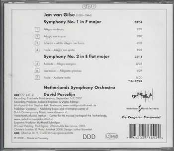 CD David Porcelijn: Symphonies 1 & 2