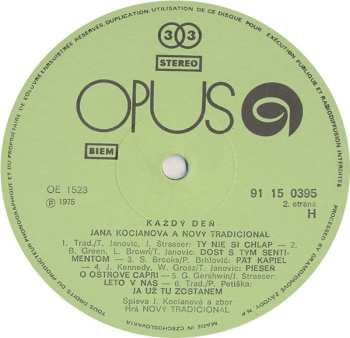 LP Jana Kocianová: Každý Deň