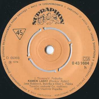 SP Jana Robbová: O Mama, O Papa / Kámen Lásky