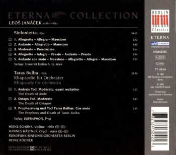 CD Leoš Janáček: Sinfonietta / Taras Bulba DIGI