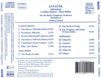 CD Slovak Radio Symphony Orchestra: Sinfonietta • Lachian Dances • Taras Bulba