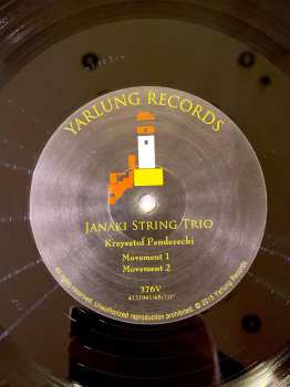 LP Janaki String Trio: Debut