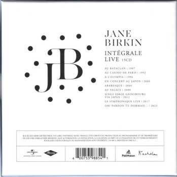15CD/Box Set Jane Birkin: Intégrale Live