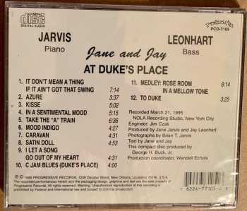 CD Jay Leonhart: At Duke's Place