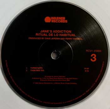 2LP Jane's Addiction: Ritual De Lo Habitual LTD | CLR