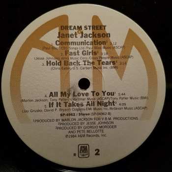 LP Janet Jackson: Dream Street