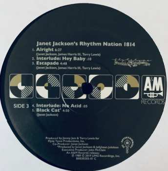 2LP Janet Jackson: Rhythm Nation 1814 LTD