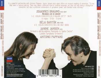 CD Antonio Pappano: Brahms • Bartok 1