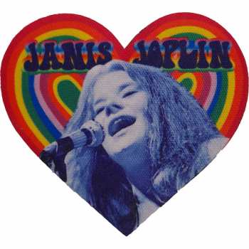 Merch Janis Joplin: Patch Heart