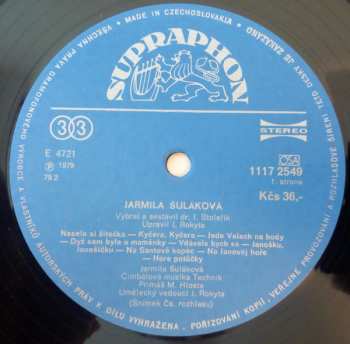 LP Jarmila Šuláková: Jarmila Šuláková