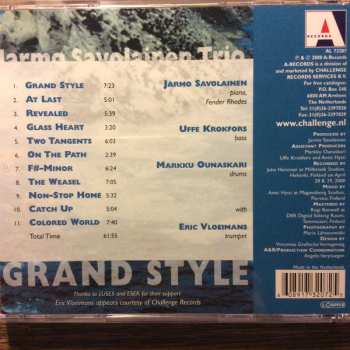 CD Jarmo Savolainen Trio: Grand Style