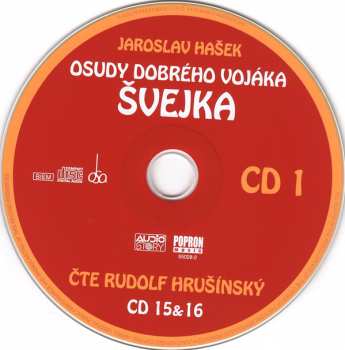 2CD Jaroslav Hašek: Osudy Dobrého Vojáka Švejka (CD 15 & 16)