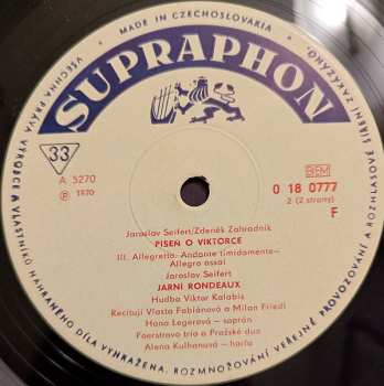 LP Viktor Kalabis: Píseň O Viktorce / Jarní Rondeau