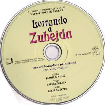 CD Jaroslav Uhlíř: Lotrando A Zubejda