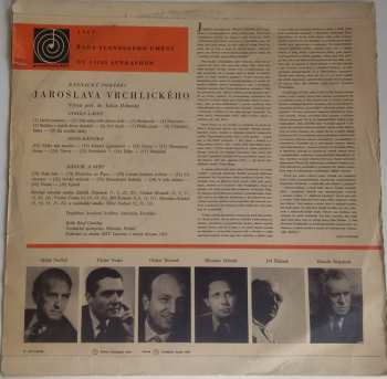 LP Jaroslav Vrchlický: Básnický Portrét Jaroslava Vrchlického