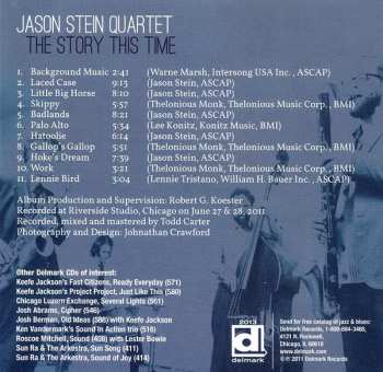 CD Jason Stein Quartet: The Story This Time