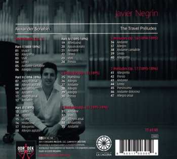 CD Javier Negrin: The Travel Preludes (Opp. 11, 13, 15, 16, 17)