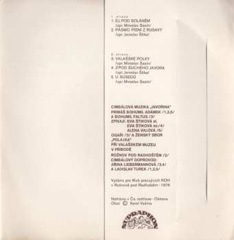 SP Cimbálová Muzika "Javořina": Javořina, Rožnov P.R.