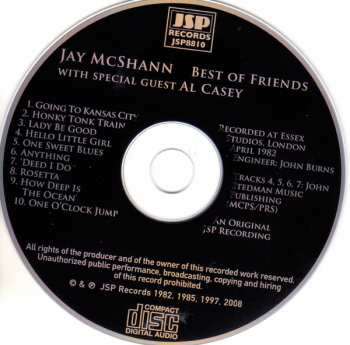 CD Jay McShann: Best Of Friends