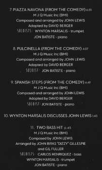 CD Wynton Marsalis: The Music Of John Lewis