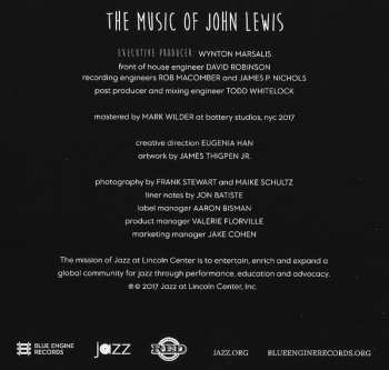 CD Wynton Marsalis: The Music Of John Lewis